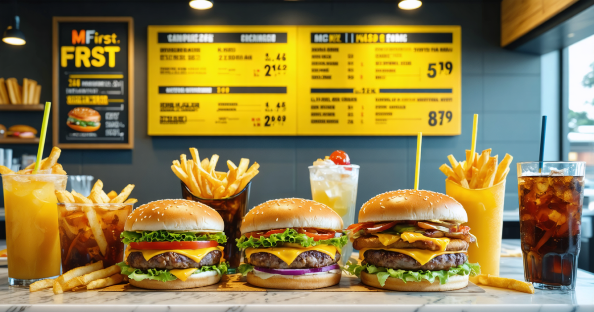 découvrez le menu mcfirst 2025 avec ses tarifs avantageux et promotions exclusives. profitez des meilleures offres mcdonald’s dès maintenant !