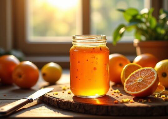 Recette maison express : confiture d'orange et citron aux zestes savoureux