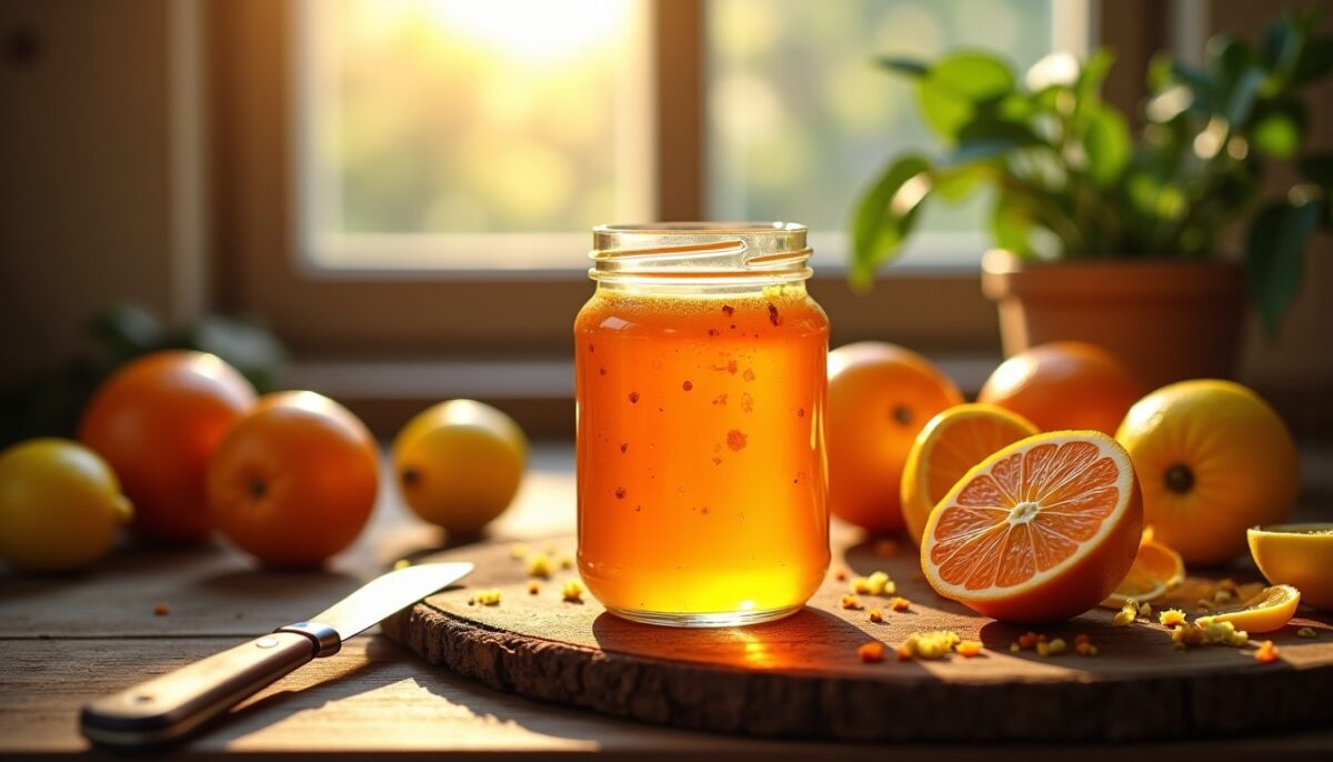 Recette maison express : confiture d'orange et citron aux zestes savoureux
