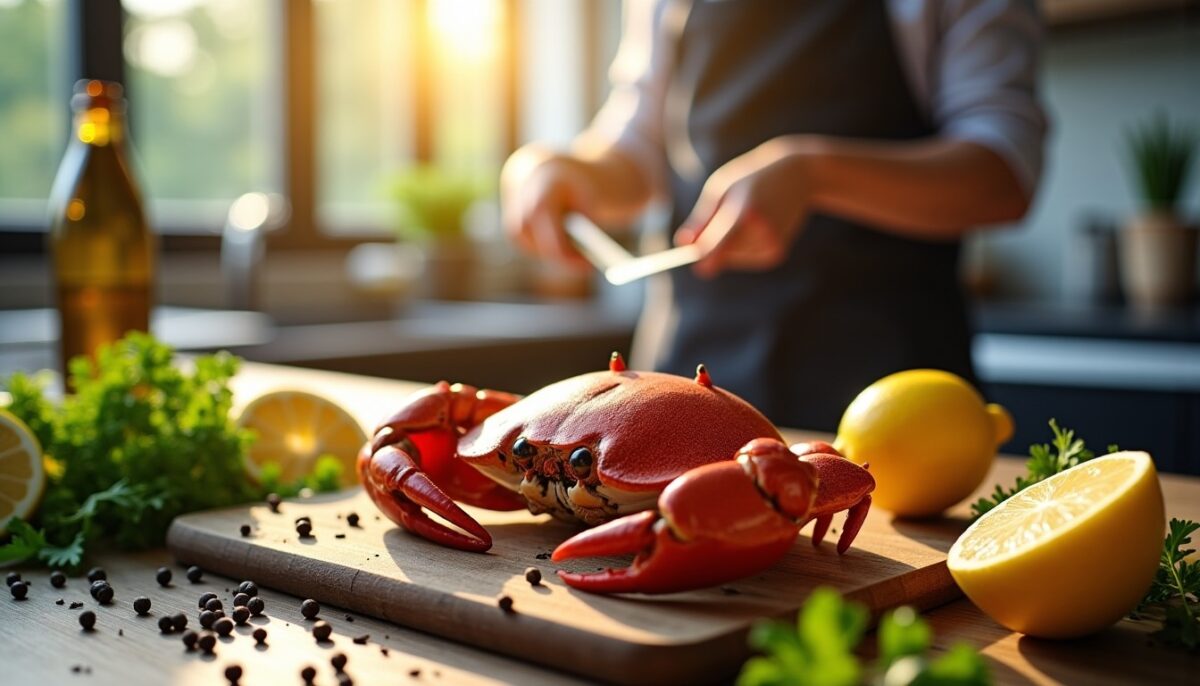 Comment cuisiner un tourteau vivant : guide express et détaillé