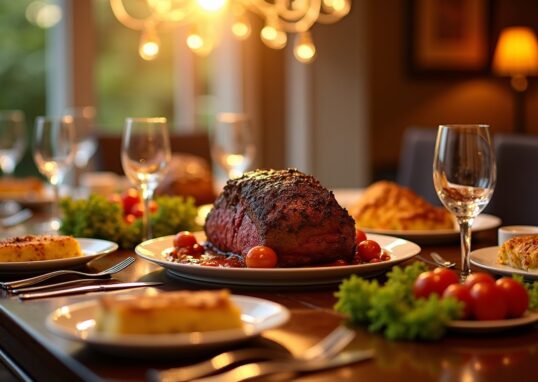 Délices à côté du rôti de bœuf : idées simples et savoureuses pour sublimer votre repas