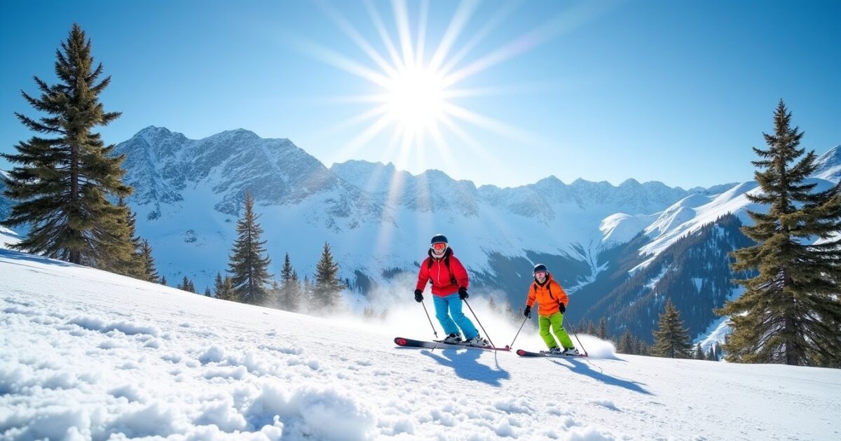Albiez-Montrond : Suivez en direct les images des pistes de ski grâce à la webcam