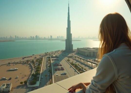 Almas Tower : explorez la hauteur impressionnante du gratte-ciel emblématique de Dubaï