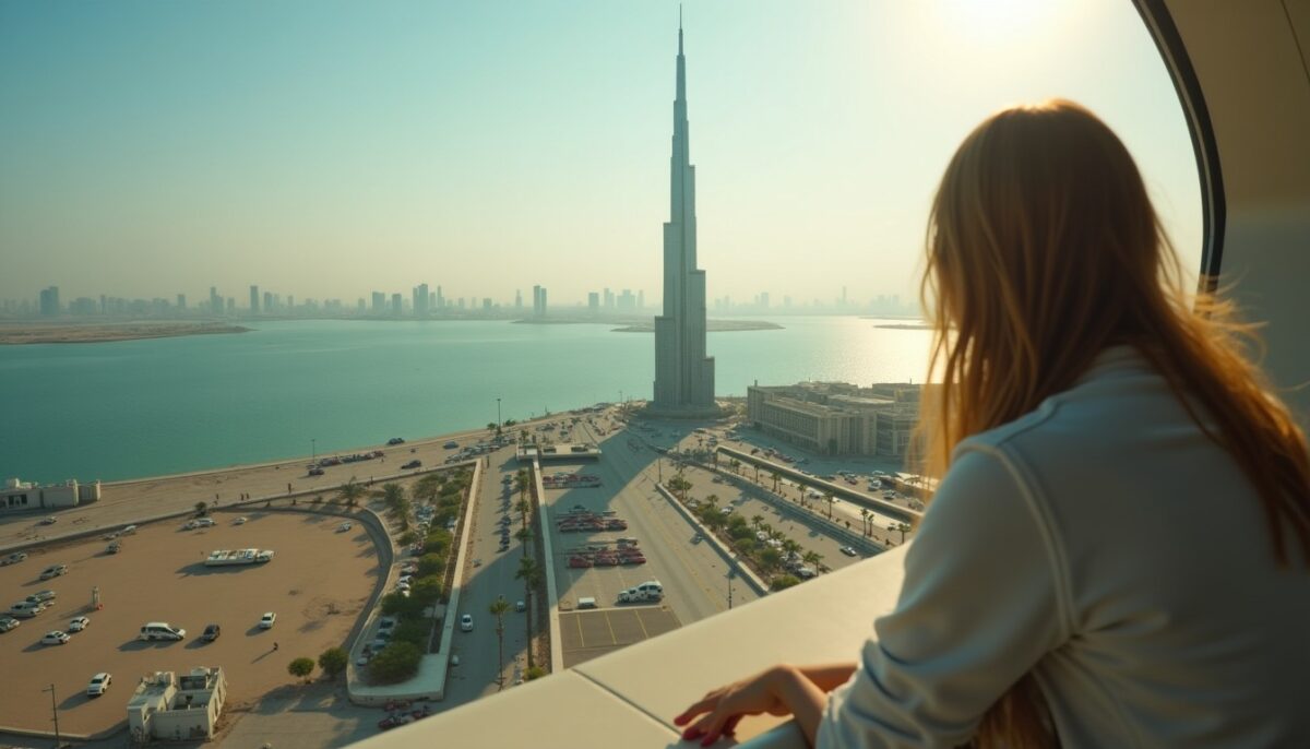 Almas Tower : explorez la hauteur impressionnante du gratte-ciel emblématique de Dubaï