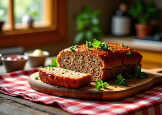 Délices express : recettes simples et rapides de pains de viande maison