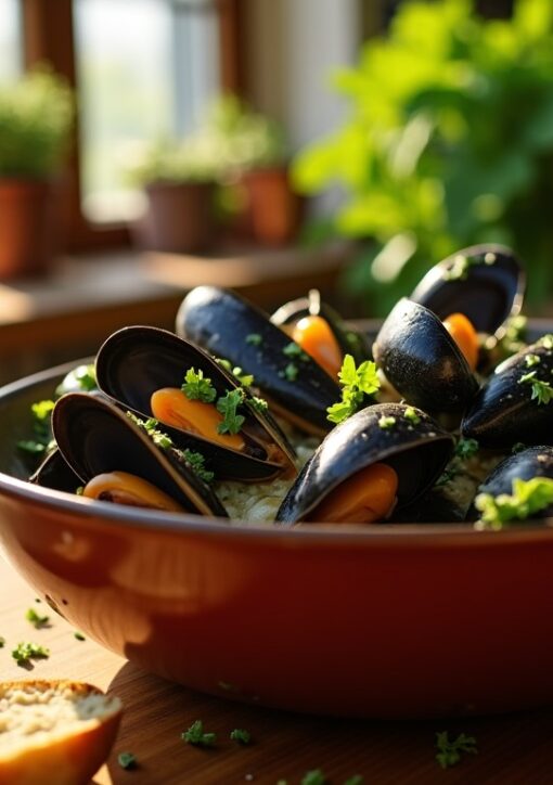 Moules à la crème : une recette savoureuse, rapide et facile à préparer