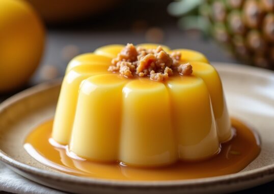 Délice moelleux à l'ananas et caramel : recette simple et rapide