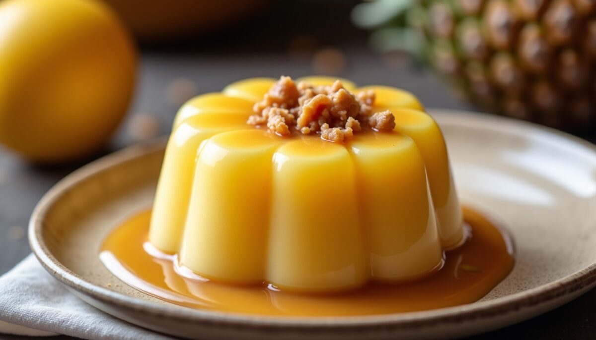 Délice moelleux à l'ananas et caramel : recette simple et rapide