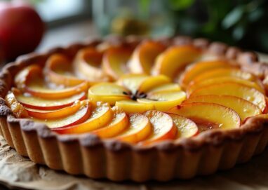 Délicieuse tarte normande aux pommes et Calvados : la recette authentique à savourer