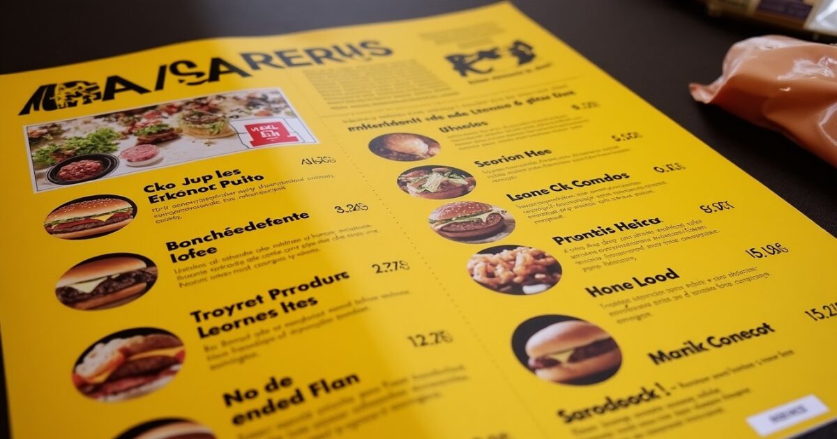 Menu Golden McDonald’s Ligue 1 2024 : détails de la composition et tarifs