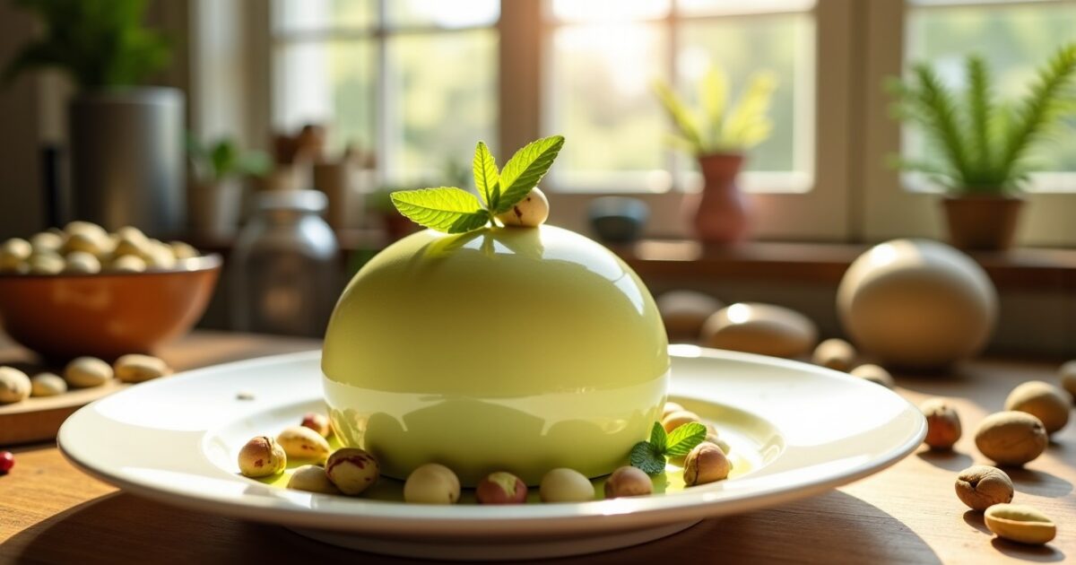 Délicieux crémeux à la pistache : la recette simple pour un dessert fondant et gourmand