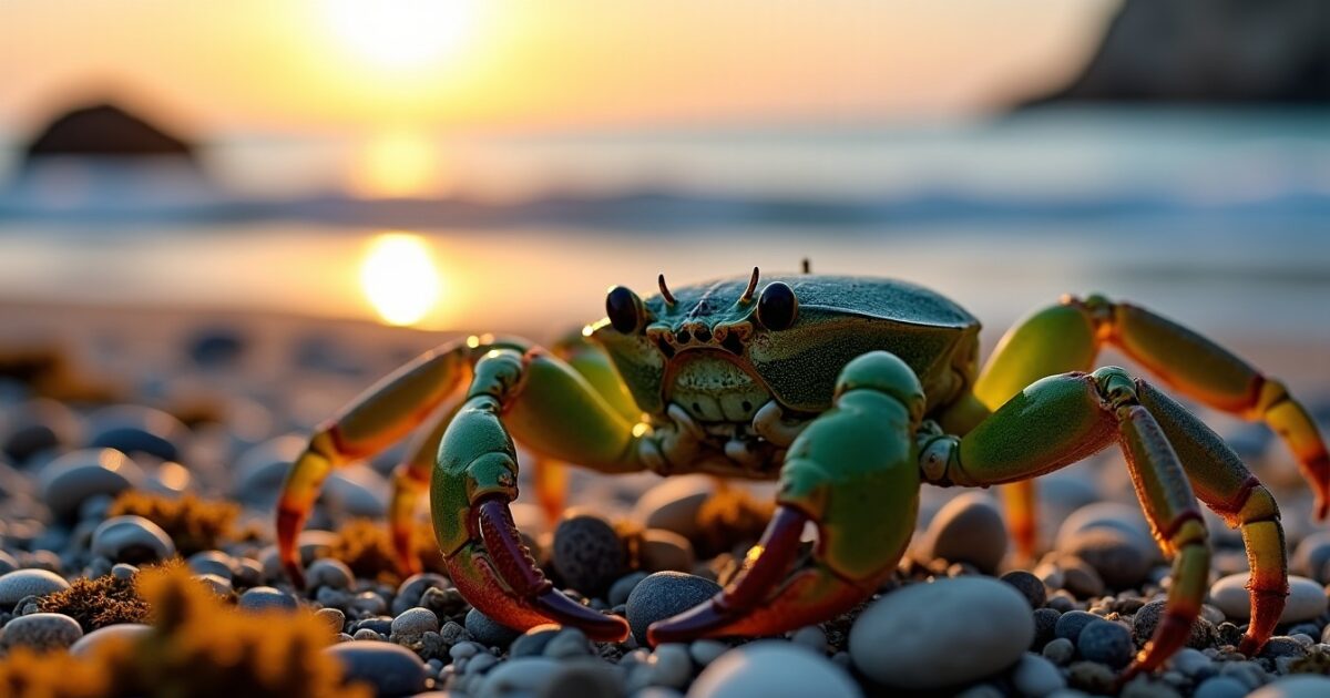 Favouille, le crabe vert : tout savoir sur ce crustacé emblématique de la Méditerranée