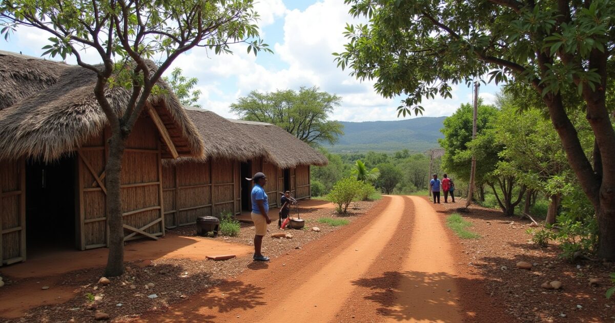 Antatika Madagascar : exploration détaillée du village rural et isolé