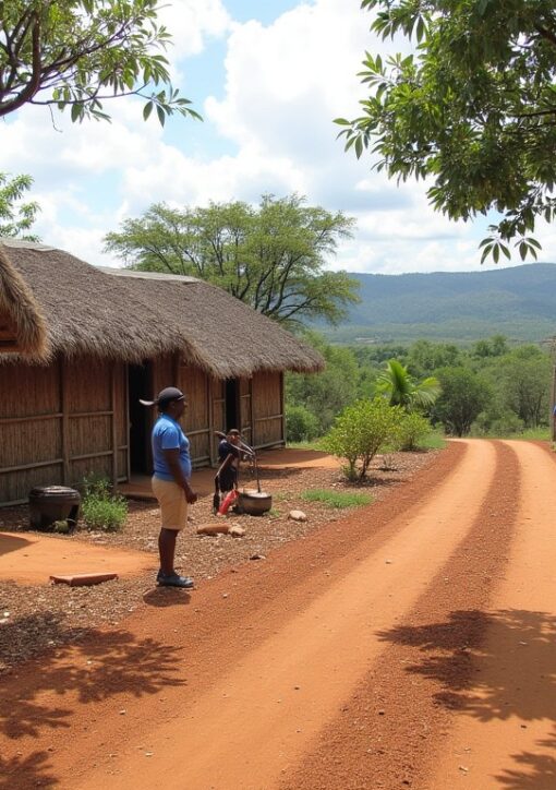 Antatika Madagascar : exploration détaillée du village rural et isolé