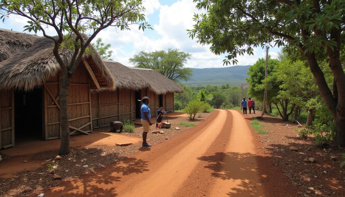 Antatika Madagascar : exploration détaillée du village rural et isolé