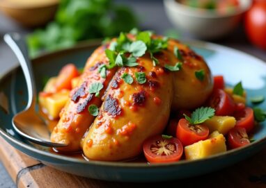 Délicieux poulet thaï aux cacahuètes : une recette simple et rapide à réaliser