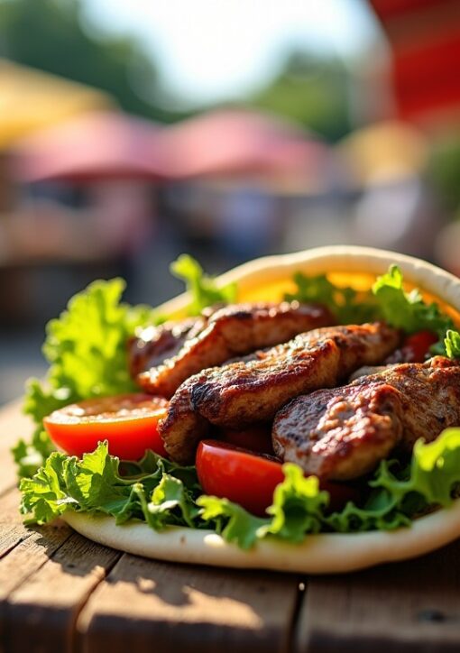 Kilocalories dans un kebab classique : décryptage nutritionnel d'une douceur populaire