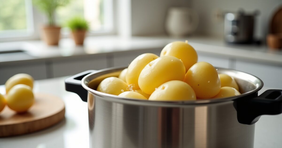 Cuisson des pommes de terre à la cocotte-minute : guide complet et temps parfait