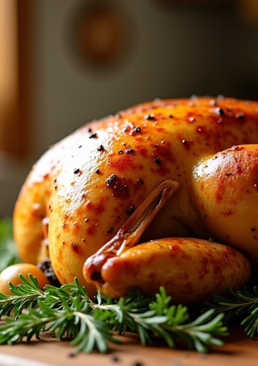 Cuisson parfaite du poulet de 2 kg au four : durée idéale et conseils pratiques