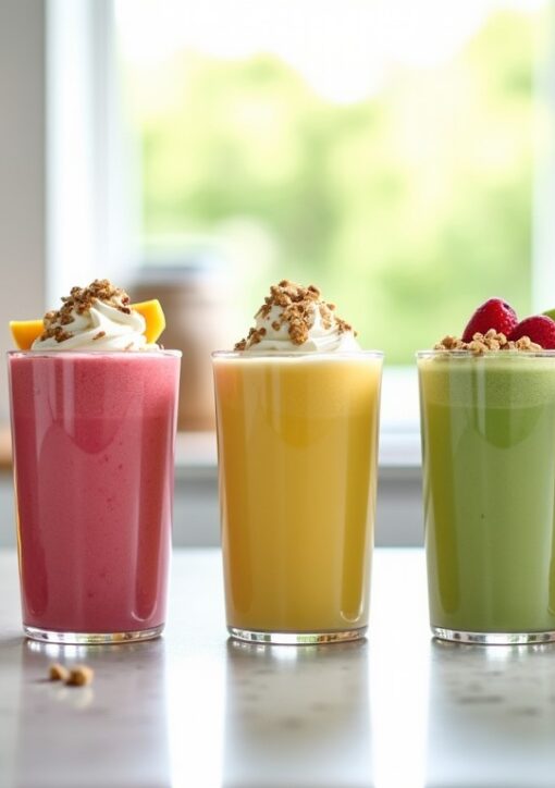 Milkshakes protéinés : 5 recettes savoureuses pour dynamiser vos séances de sport