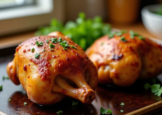 Cuisse de poulet au four : la recette pour une peau croustillante et une viande juteuse