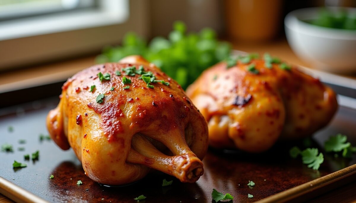 Cuisse de poulet au four : la recette pour une peau croustillante et une viande juteuse