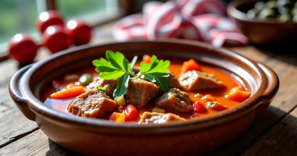 Axoa de veau basque : la recette authentique relevée au piment d’Espelette