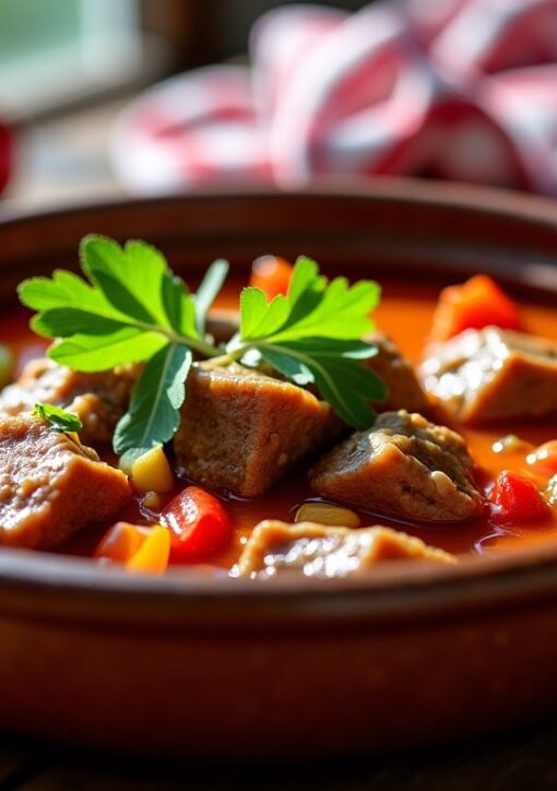 Axoa de veau basque : la recette authentique relevée au piment d’Espelette