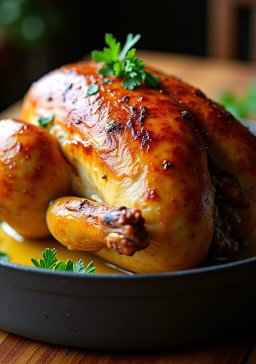 Recette Authentique et Simple : Poulet Fondant au Vin Jaune