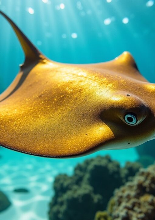 Raie dorée : Tout savoir sur ce poisson captivant et mystérieux