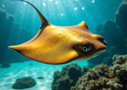 Raie dorée : Tout savoir sur ce poisson captivant et mystérieux