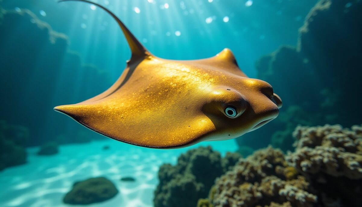 Raie dorée : Tout savoir sur ce poisson captivant et mystérieux