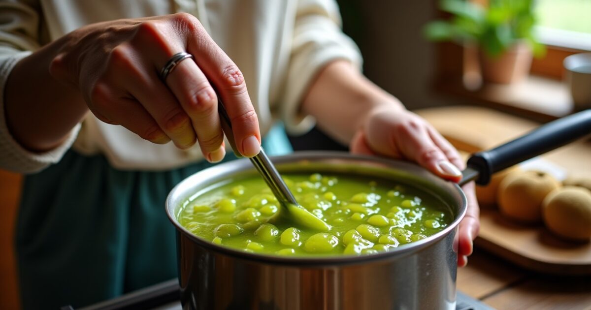 Recette traditionnelle et facile de la confiture maison de kiwi façon grand-mère