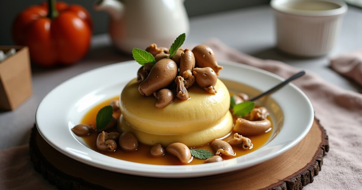 Délice crémeux au chapon et champignons : recette simple et savoureuse