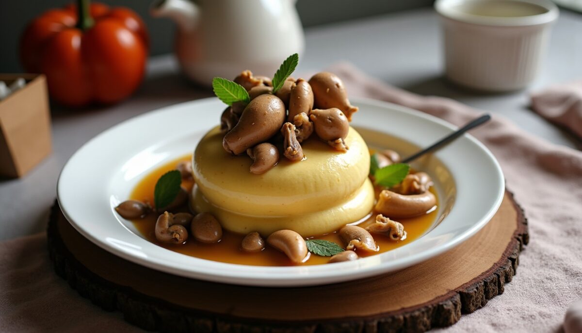 Délice crémeux au chapon et champignons : recette simple et savoureuse