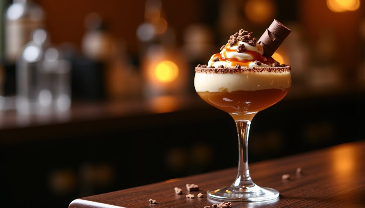 Cocktail Twix gourmand : une recette facile et délicieusement sucrée à découvrir