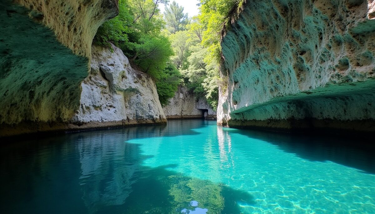 L'Œil Mystérieux de la Terre en Croatie : La Source Enchanteresse de la Cetina