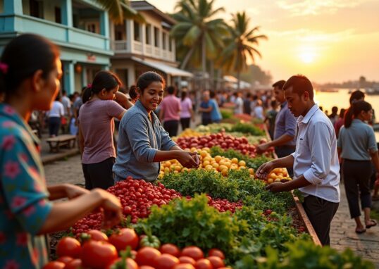 Krong Kampot au Cambodge : votre guide essentiel des sites incontournables à découvrir en 2024
